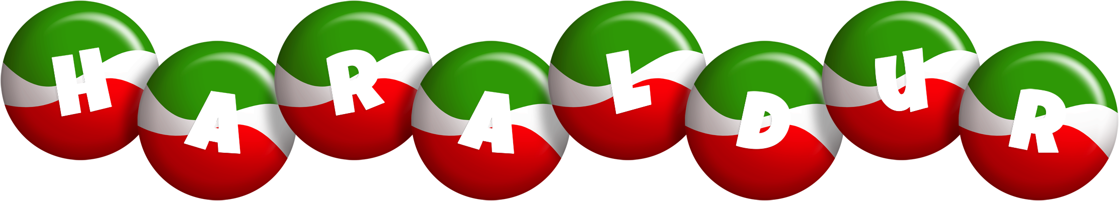 Haraldur italy logo