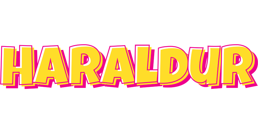 Haraldur kaboom logo