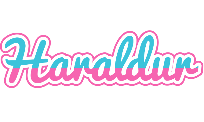 Haraldur woman logo
