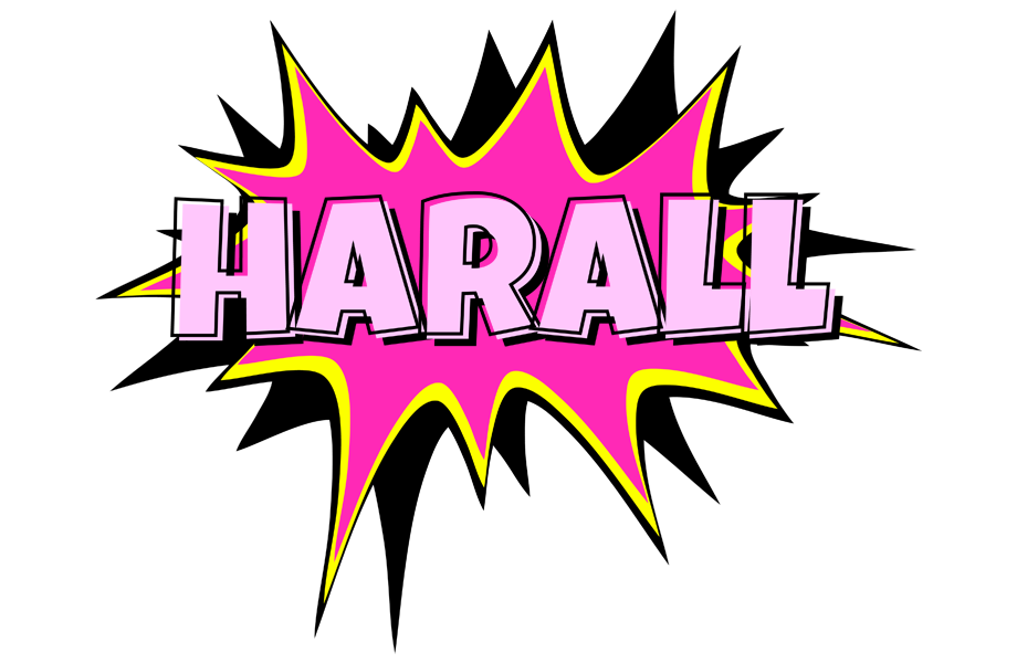 Harall badabing logo