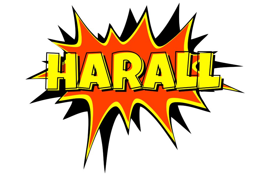 Harall bazinga logo