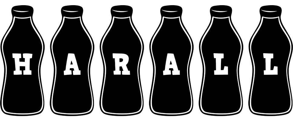 Harall bottle logo