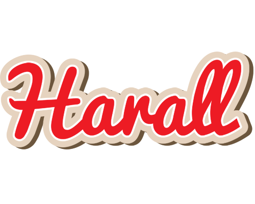 Harall chocolate logo