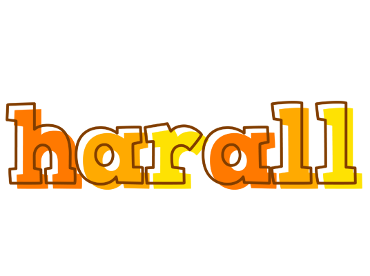 Harall desert logo