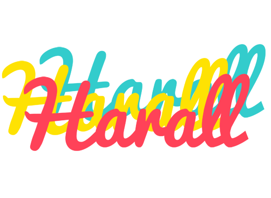 Harall disco logo