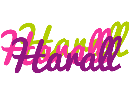 Harall flowers logo