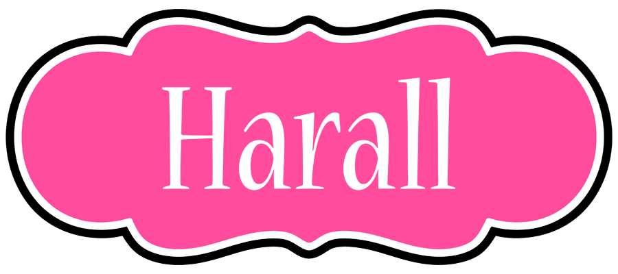 Harall invitation logo