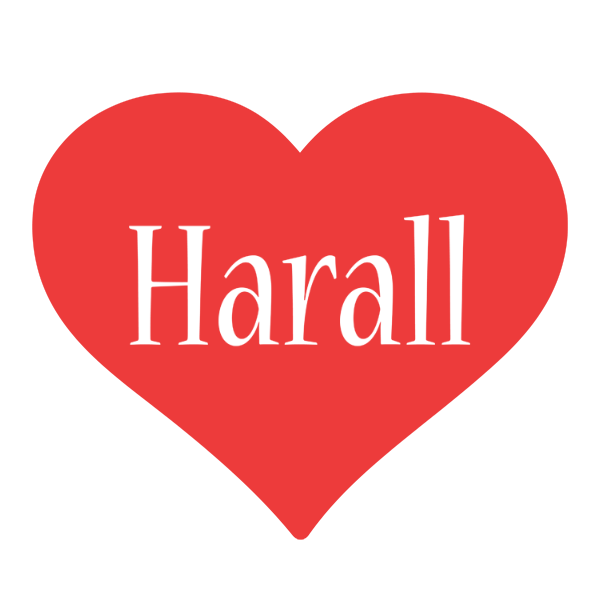 Harall love logo