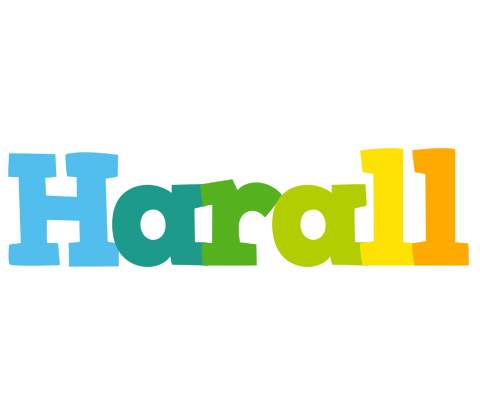 Harall rainbows logo