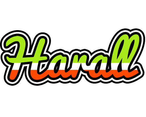 Harall superfun logo