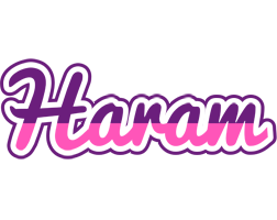 Haram cheerful logo