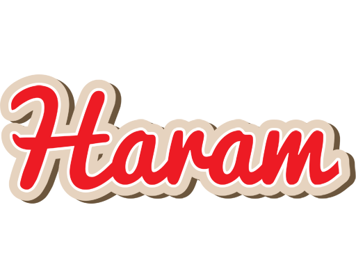 Haram chocolate logo