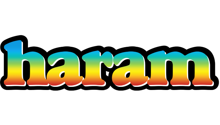 Haram color logo