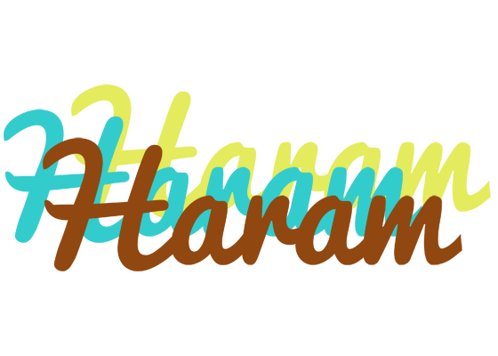 Haram cupcake logo