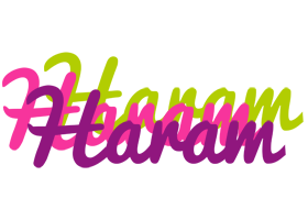 Haram flowers logo