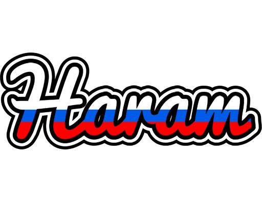 Haram russia logo