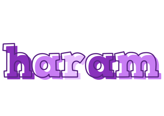 Haram sensual logo