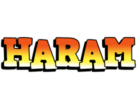 Haram sunset logo