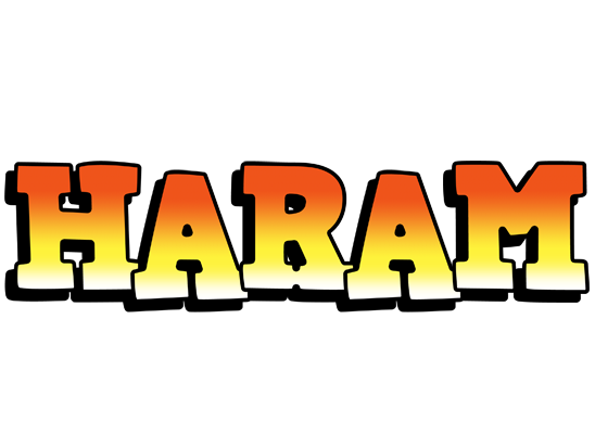 Haram sunset logo