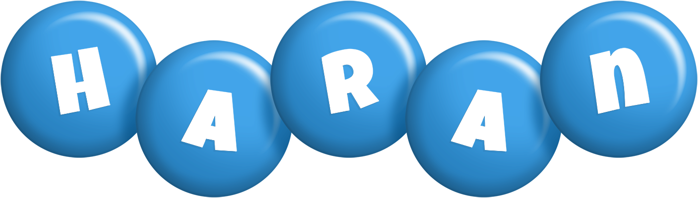 Haran candy-blue logo