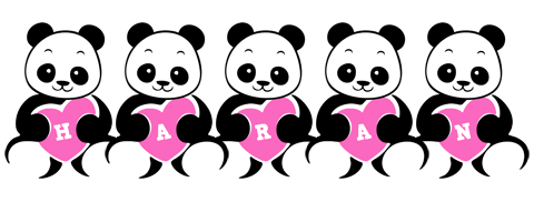 Haran love-panda logo