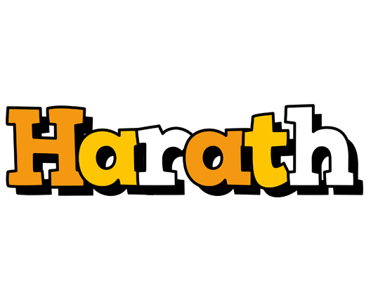 Harath cartoon logo
