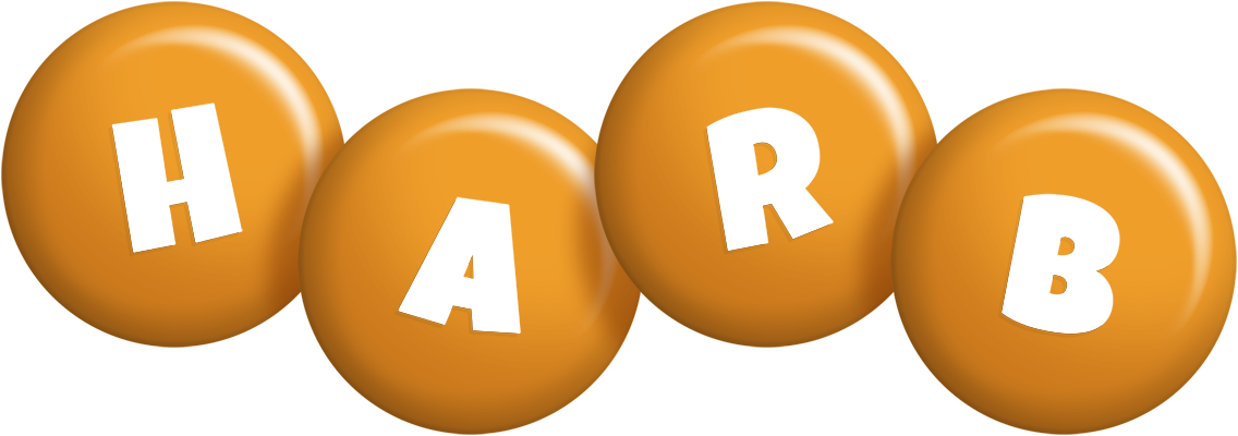 Harb candy-orange logo