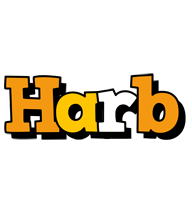 Harb cartoon logo
