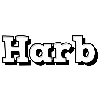 Harb snowing logo
