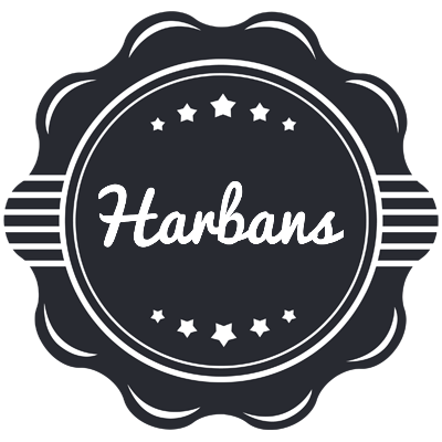 Harbans badge logo