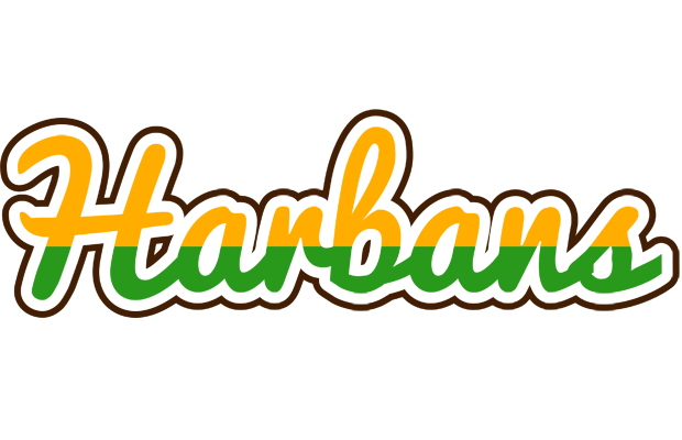 Harbans banana logo