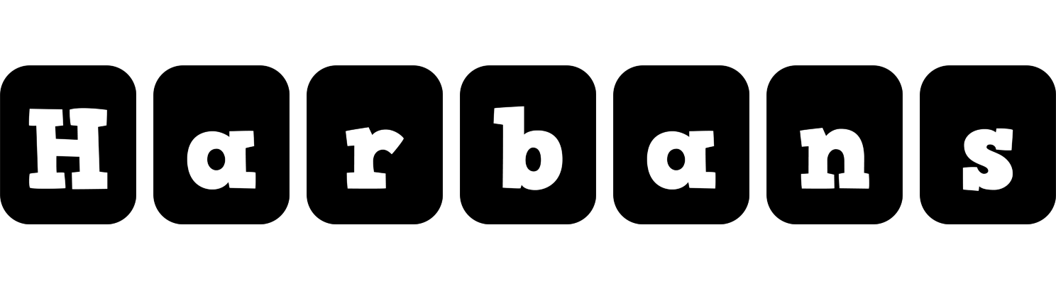 Harbans box logo