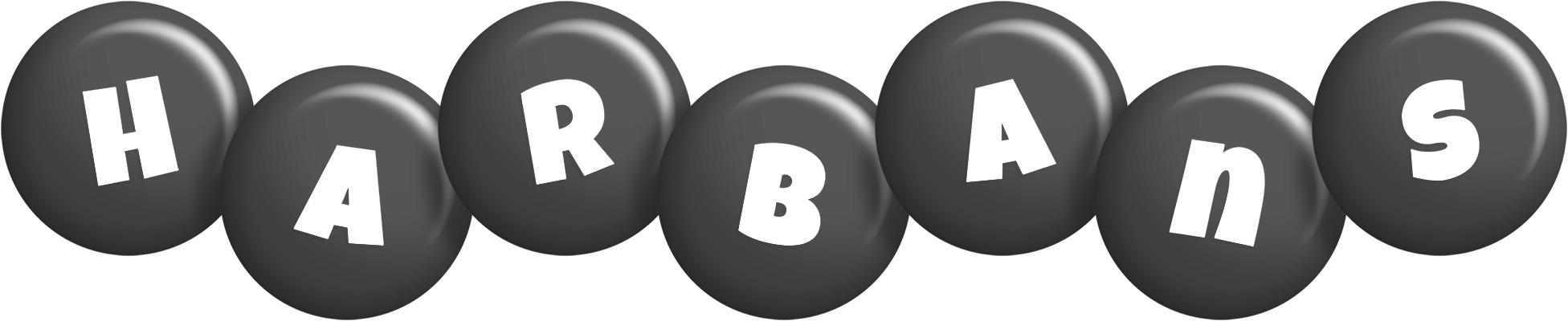 Harbans candy-black logo