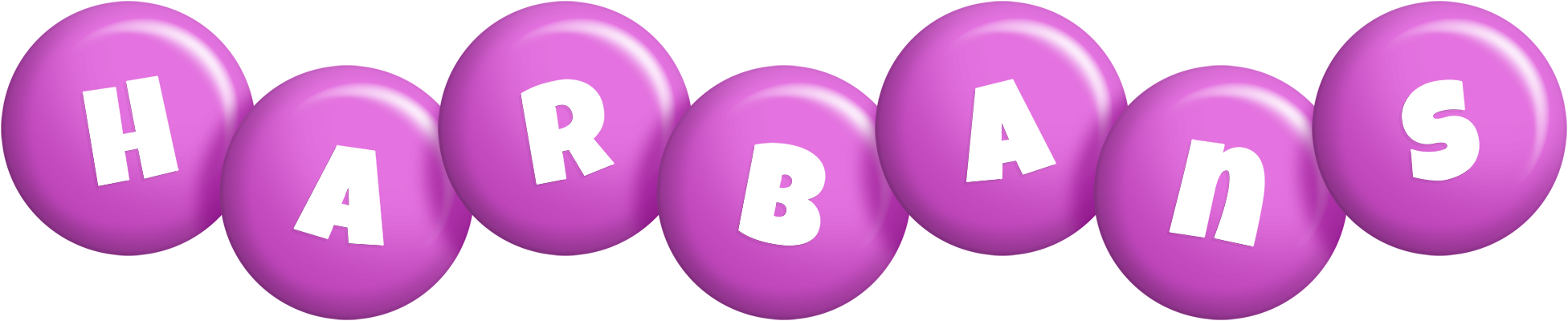 Harbans candy-purple logo