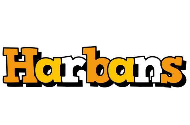 Harbans cartoon logo