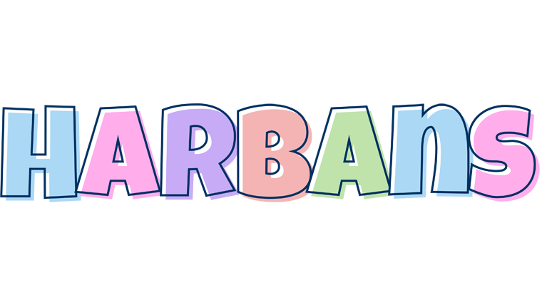 Harbans pastel logo