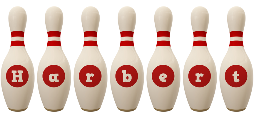 Harbert bowling-pin logo