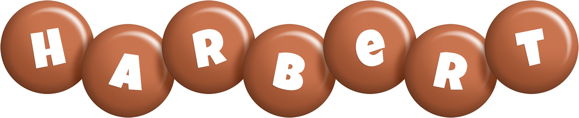 Harbert candy-brown logo
