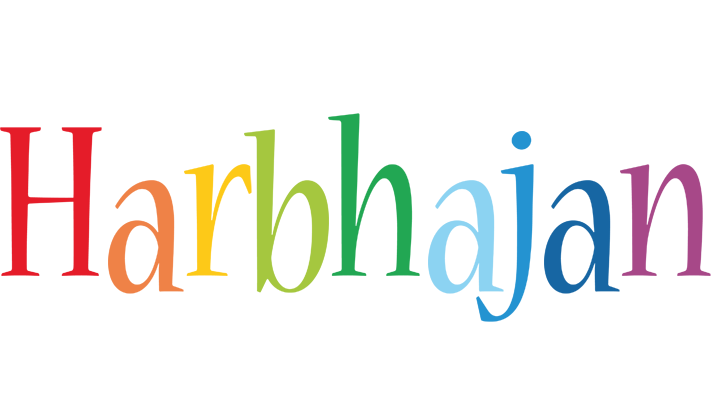 Harbhajan birthday logo