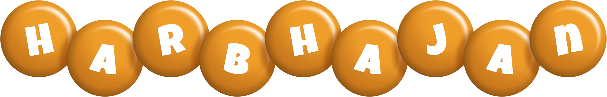 Harbhajan candy-orange logo