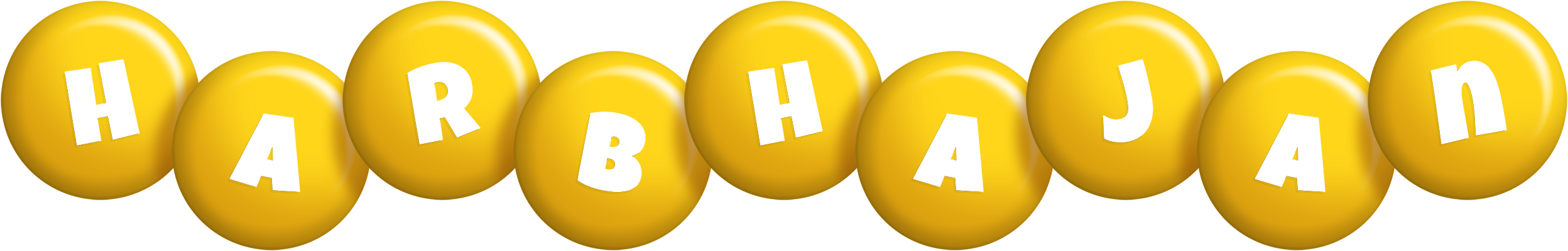 Harbhajan candy-yellow logo