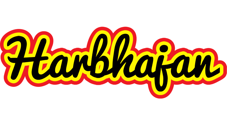 Harbhajan flaming logo