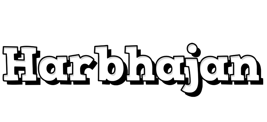 Harbhajan snowing logo