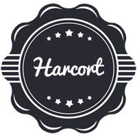 Harcort badge logo