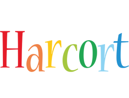 Harcort birthday logo