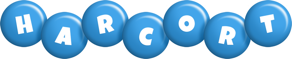 Harcort candy-blue logo