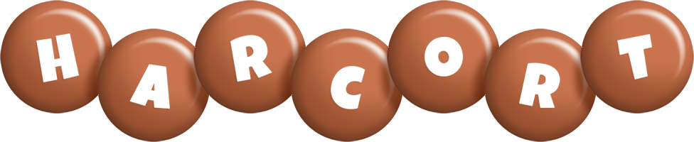 Harcort candy-brown logo