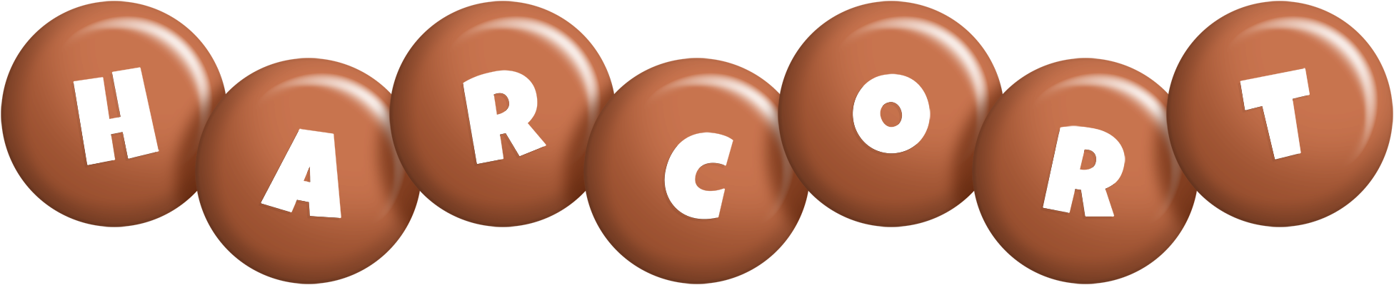 Harcort candy-brown logo