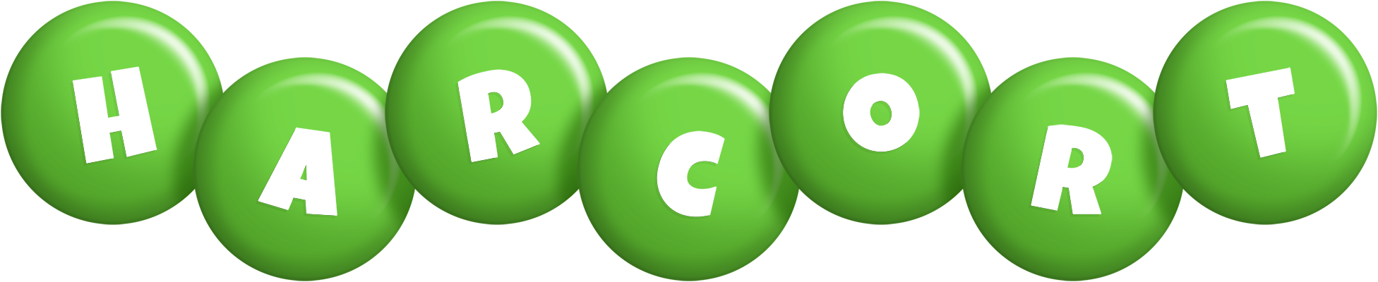 Harcort candy-green logo