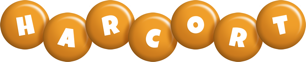 Harcort candy-orange logo